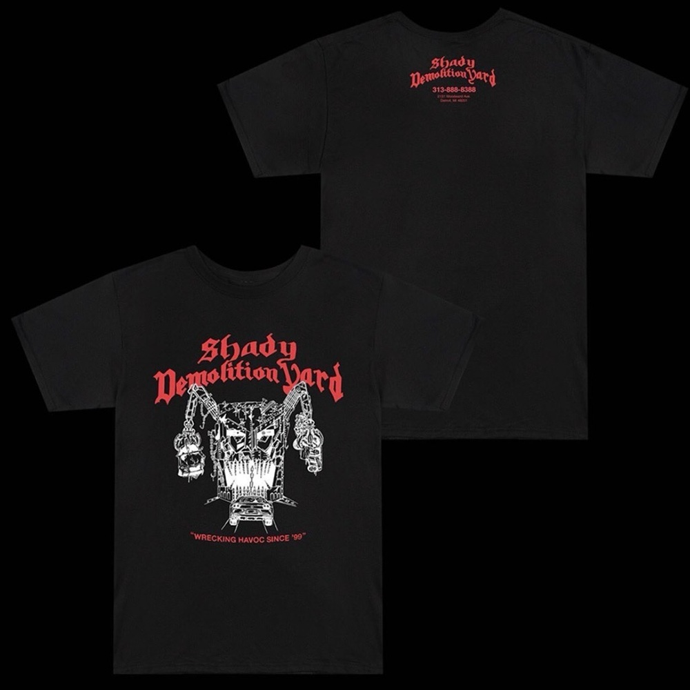 Eminem - The Shady Demolition Capsule Tee - Official Merch
